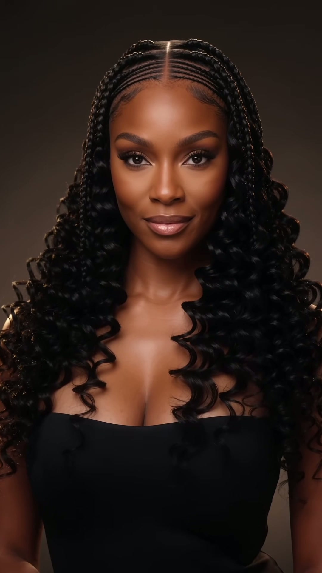 Braids with hair accessories